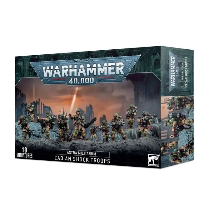 ASTRA MILITARUM : TROUPE DE CHOC CADIENNES